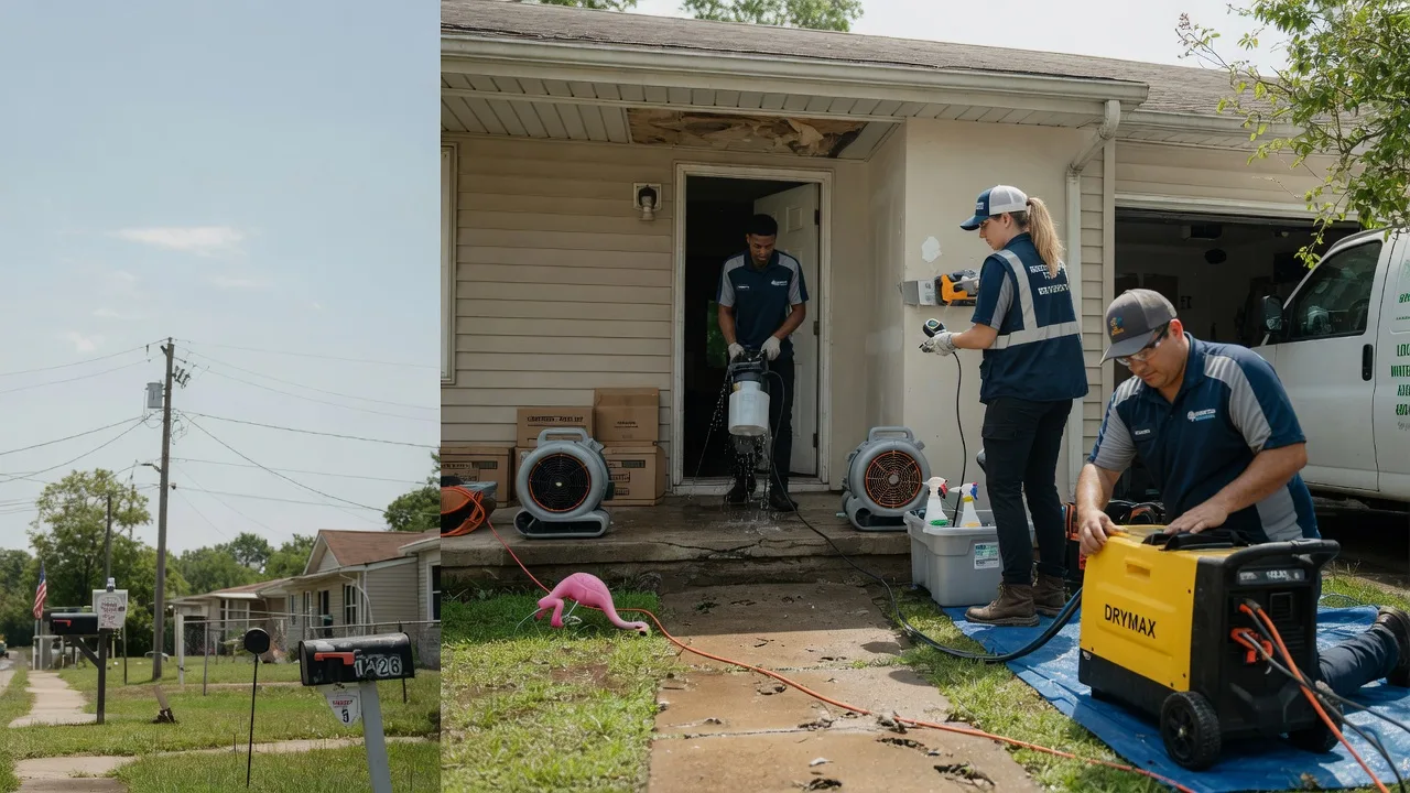 Storm Damage Water Removal in California, PA near me